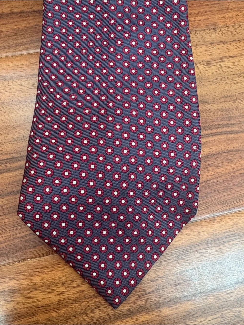 Amherst‎ and Brock Silk Neck Tie Italian Polka Dot